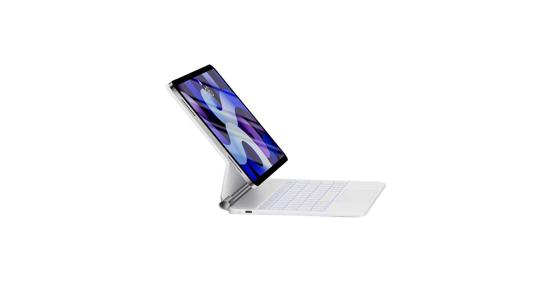 HOU Shoot to fame iPadキーボードカバーホワイト開封済み新品 Amazon.com: HOU Keyboard Case for iPad Air 11 inch 2025 (M3
